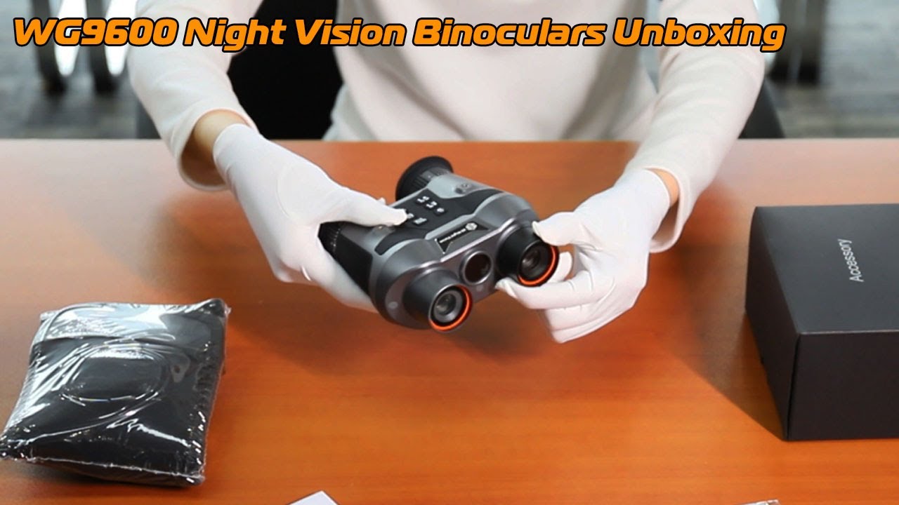 WILDGUARDER WG9600 Night Vision Binoculars Goggles Unboxing