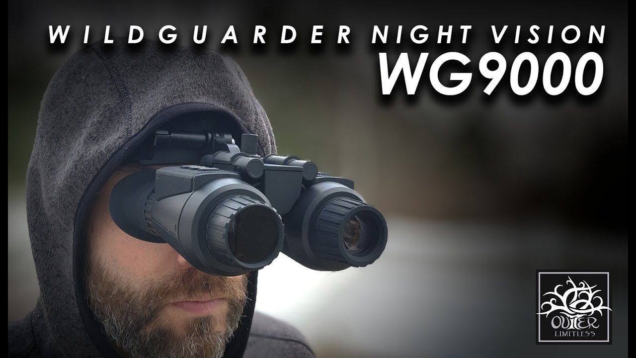 Wildguarder WG9000 | Night Vision | Infrared | Helmet Mount Goggles