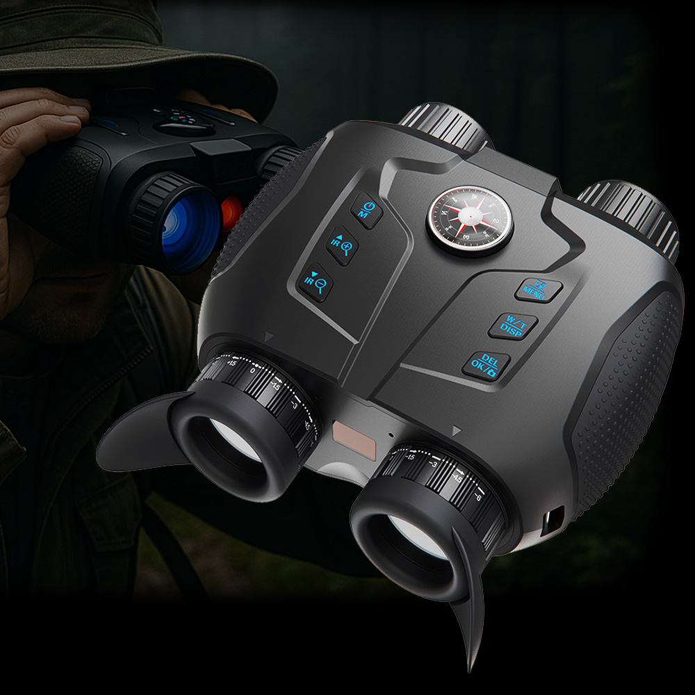 WG9680 Night Vision Binoculars 6 WILDGUARDER® WG9680 - 36M UHD Night Vision Binoculars Infrared Night Goggles With 2297ft Viewing Range - Image 1