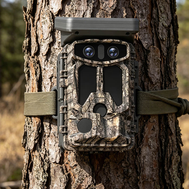 wildguarder wg700 4k solar trail camera hunting cameras 5 WILDGUARDER® WG700 - 4K Video 60MP Solar Trail Camera Solar Powered Game Cameras for Wildlife Hunting - Image 1